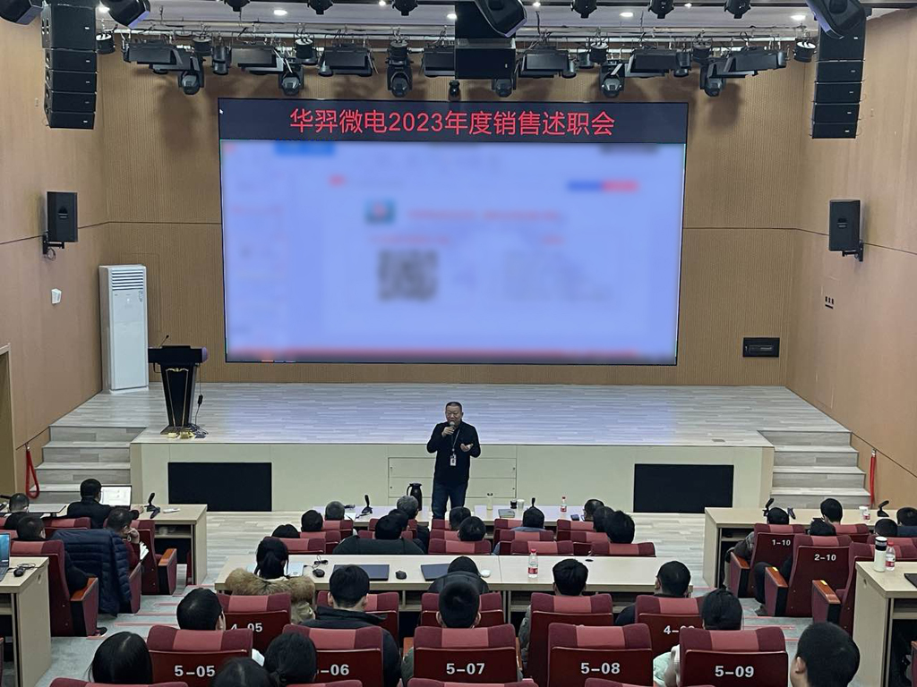 今年会官方网站微电召开2023年度销售会议